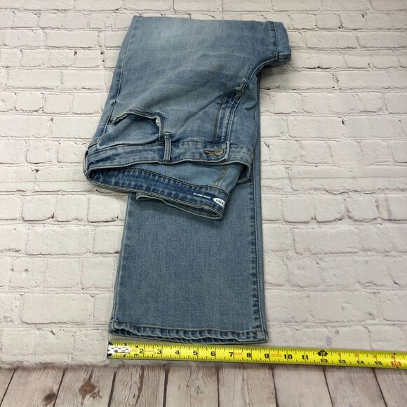 Old Navy Women Kicker Boot Cut Jeans Size 16 Short Blue Denim B252 -1 - Picture 7 of 16